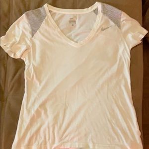 White Nike Tee
